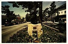 Vintage Postcard 4x6- Ocean Ave, Carmel by the Sea, CA 1960-80s picture