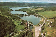 Postcard AERIAL VIEW SCENE Between Cabot And West Danville Vermont VT AJ4645 picture