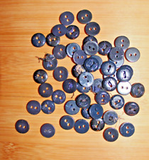 Boy Scouts of America BSA Lot of 50 buttons Navy Blue picture