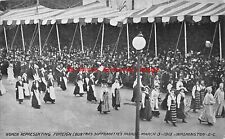 Washington DC, March 3 1913 Suffragette's Parade Foreign Countries Women picture