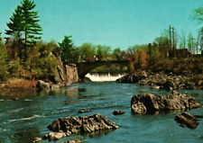 The Falls Enosburg Falls Vermont Missisquoi River Unposted c1940 Postcard picture