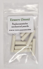 Replacement erasers for mechanical pencils, 5 mm diameter, 8 pieces picture