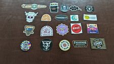 Large lot craft brewery stickers: Stone, Fig Mountain, Pizza Port, Los Molinos picture