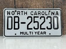NC North Carolina Trailer License Plate Tag Multi Year picture