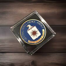 CIA United States Central Intelligence Agency Challenge Coin-With Protective Cs picture