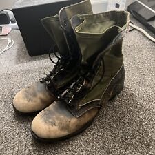 Vintage Combat Boots from the Vietnam War Size 10.5 picture