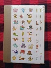 POKEMON Poster +6 STICKERS sheets New Never Opened Vintage Rare Pidgeot Pose picture