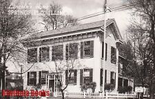  Postcard RPPC Lincoln's Home Springfield IL  picture
