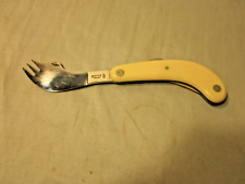 Vintage Very Rare HOFFRITZ N.Y. France One Blade with Fork Pocket Knife picture