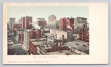 The Heart Of Chicago Illinois c1907 Antique Postcard picture