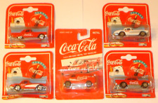 Lot 5 NOS Coca-Cola 1/64 Diecast Cars Corvettes, 57 Chevy, Thunderbird, Van picture