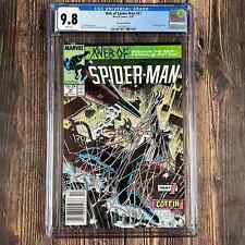 Web of Spider-Man #31 CGC 9.8 Newsstand Edition, Kraven's Last Hunt story arc pa picture