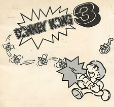 1983 Nintendo-Pak Donkey Kong 3 Installation & Operation Manual-Arcade Game picture