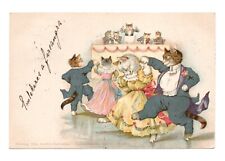 CPA Illustrator Thompson Without Signature. Cats Formal Series V N° 5277 picture