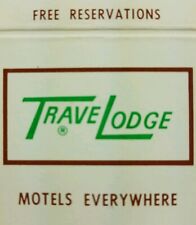 Vintage matchbook cover Travelodge motels everywhere.  D picture