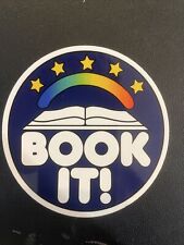 90’s Nostalgia BOOK IT sticker,  Retro Sticker, Pizza Hut Reading Program picture