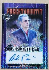 AL PACINO 2024 LEAF POP CENTURY 1/1 AUTO FUGGETABOUTIT Purple SHIMMER SCARFACE picture