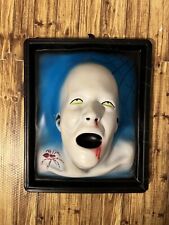 Vintage 1994 R Marino Blacklight Illusions 3D Fluorescent Horror Wall Hanging picture
