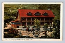 Ogden UT-Utah, Ogden Canyon, the Hermitage, Antique Vintage Souvenir Postcard picture
