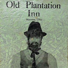 1950s Old Plantation Inn Restaurant Menu Colonel Smedlap Effingtass Maumee Ohio picture