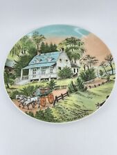 Vintage Royal China Currier & Ives Summer Collector Plate 6-5/16