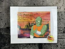 RARE VTG 90’s Animation Cel Toxic Crusaders Toxie Troma Lloyd Kaufman Signed picture