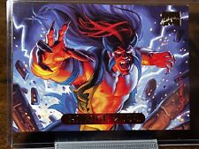 1994 Marvel Masterpieces Fleer Trading Card RAVAGE 2099 #98 Hildebrandt RARE picture