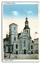 Postcard Basilica, Quebec, Canada H25 picture