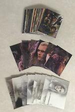 2008 LORD OF THE RINGS MASTERPIECES Card Set 1-72 W/ Etched 1-6 & Foil Art 1-9 picture