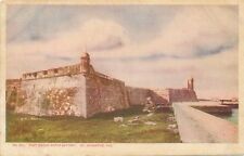 ST. AUGUSTINE FL – Fort Marion Water Battery – udb (pre 1908) picture