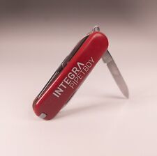 INTEGRA PIPETBOY Logo Victorinox Swiss Army 58mm Classic Pocket Knife Red picture