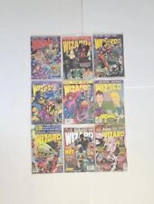Wizard Magazines Lot of 9 Sealed Bags w/Cards 10 13 23 25 27 30 42 143 99 Prview picture