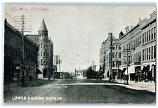 c1910 Lower Higgins Avenue Missoula Montana MT Antique Unposted Postcard picture