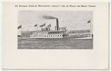 c1900s Steamer Charles Macalester 1700 Steamship Route Mount Vernon VTG Postcard picture