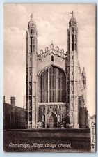 King's College Chapel CAMBRIDGE UK Postcard picture
