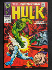 Incredible Hulk #108 (1968)  Nick Fury / Mandarin -- NICE, but top staple popped picture