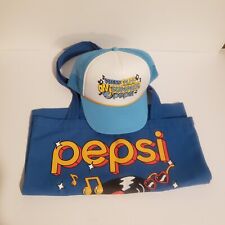 PEPSI Tote Bag AND Trucker Hat Press Play on Summer Limited Edition picture