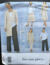 Vogue 5 Easy Pieces Wardrobe Pattern 2261 Uncut 14-18 Jacket 5pc🧵 picture