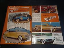 Vintage 1970s The Best Of Old Cars Volume 1 & 2 ,Big Books picture