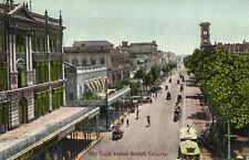 PC CPA INDIA, CALCUTTA, OLD COURT HOUSE STREET, VINTAGE POSTCARD (b12045) picture