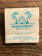 Vintage Bonaventure Resort & Spa, Fort Lauderdale, FL Matchbook  picture