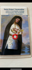 St. Kateri Tekakwitha  3rd Class Relic Card picture