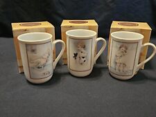 Set/3 Bessie Pease Guttmann 10 Oz. Collectible Tea/Coffee Mugs W/ Pics & Poems picture