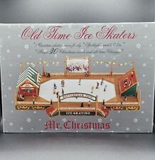 Mr Christmas Old Time Ice Skaters EMPTY BOX WITH STYROFOAM ONLY picture