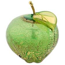 GlassOfVenice Murano Glass Green Apple Figurine picture