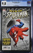 Web of Spider-Man #1 CGC 9.8 Greg Capullo Cover A Marvel 2024 White Pages Graded picture