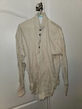 US Issue Collared Muslin Shirt For Civil War Reenacting Size XL picture
