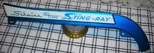 NICE ORIGINAL PAINT SCHWINN EARLY DELUXE WING TIP STING RAY CHAIN GUARD picture