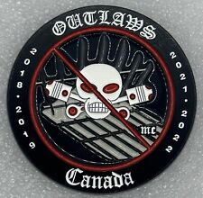 Rare Sought After Outlaws Canada OMG East Coast Hospitality Challenge Coin picture