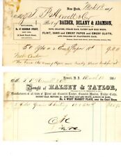 US Documents - 1861 - 2 Doc. - Manufacturing Doc. - RARE 1861         (200-C186) picture